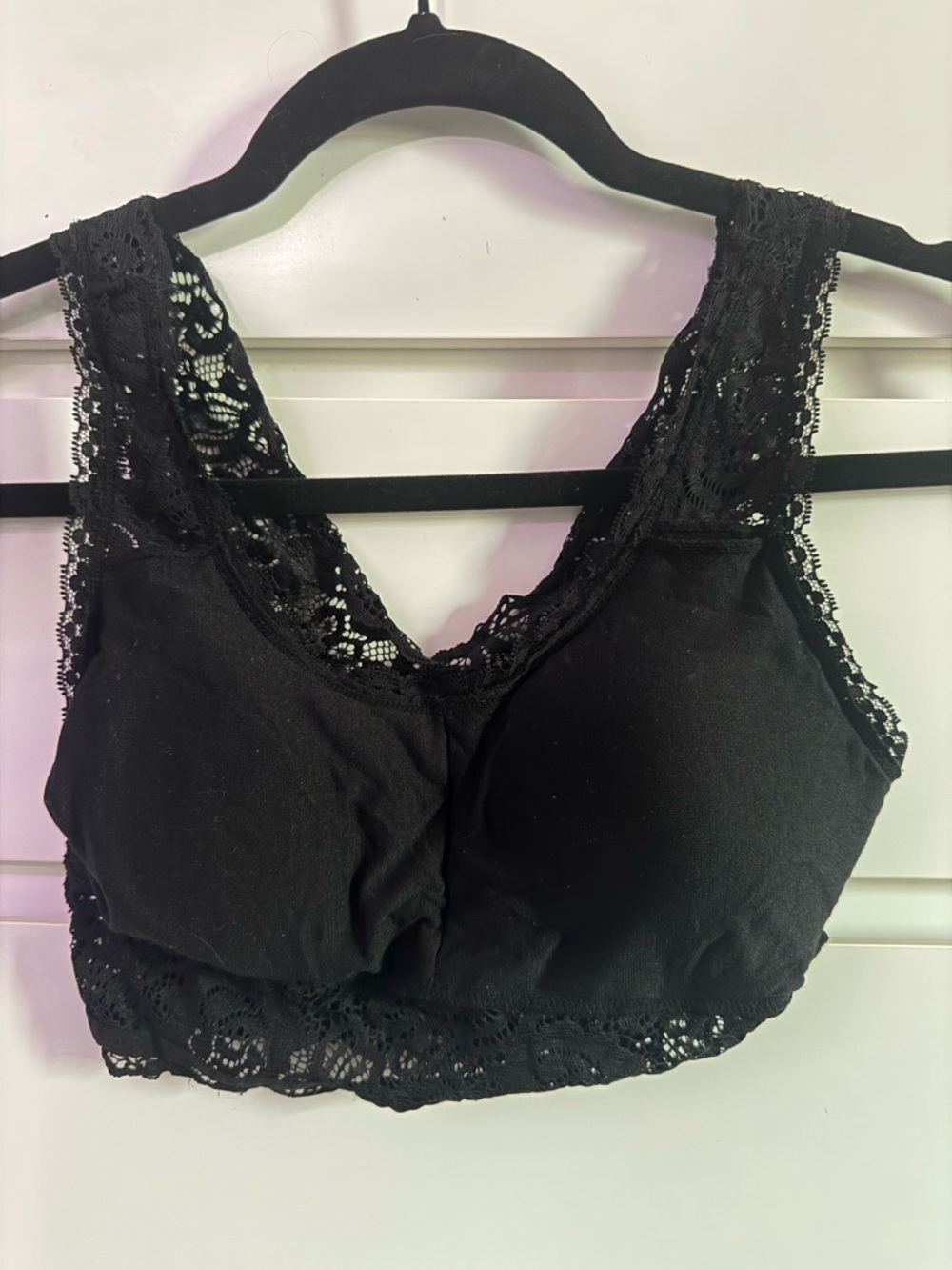 Black Lace Bralette - Women Intimates